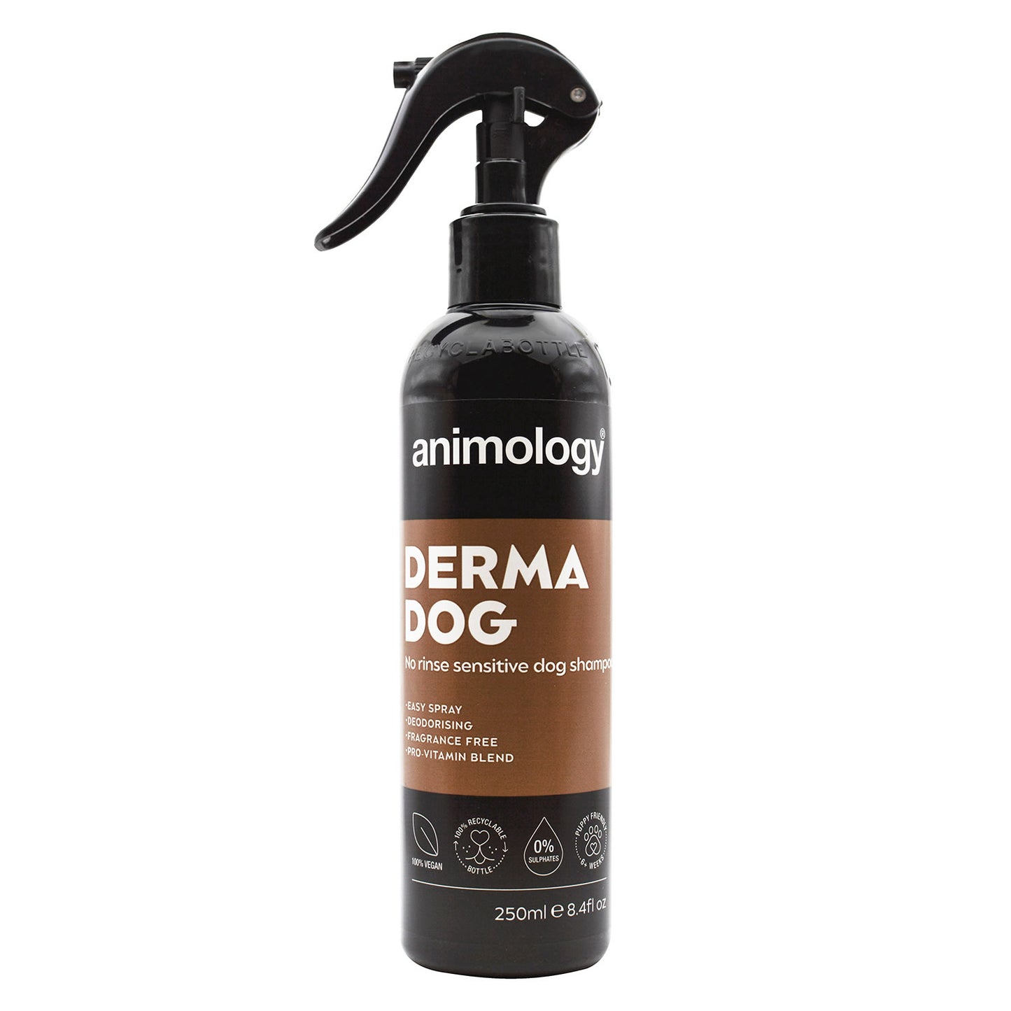 Animology Derma Dog No Rinse Shampoo Spray
