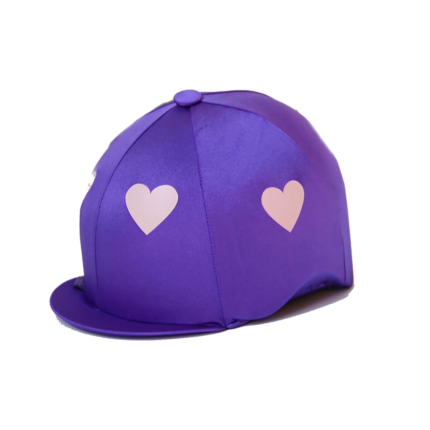 Capz Motif Cap Cover Lycra Heartz