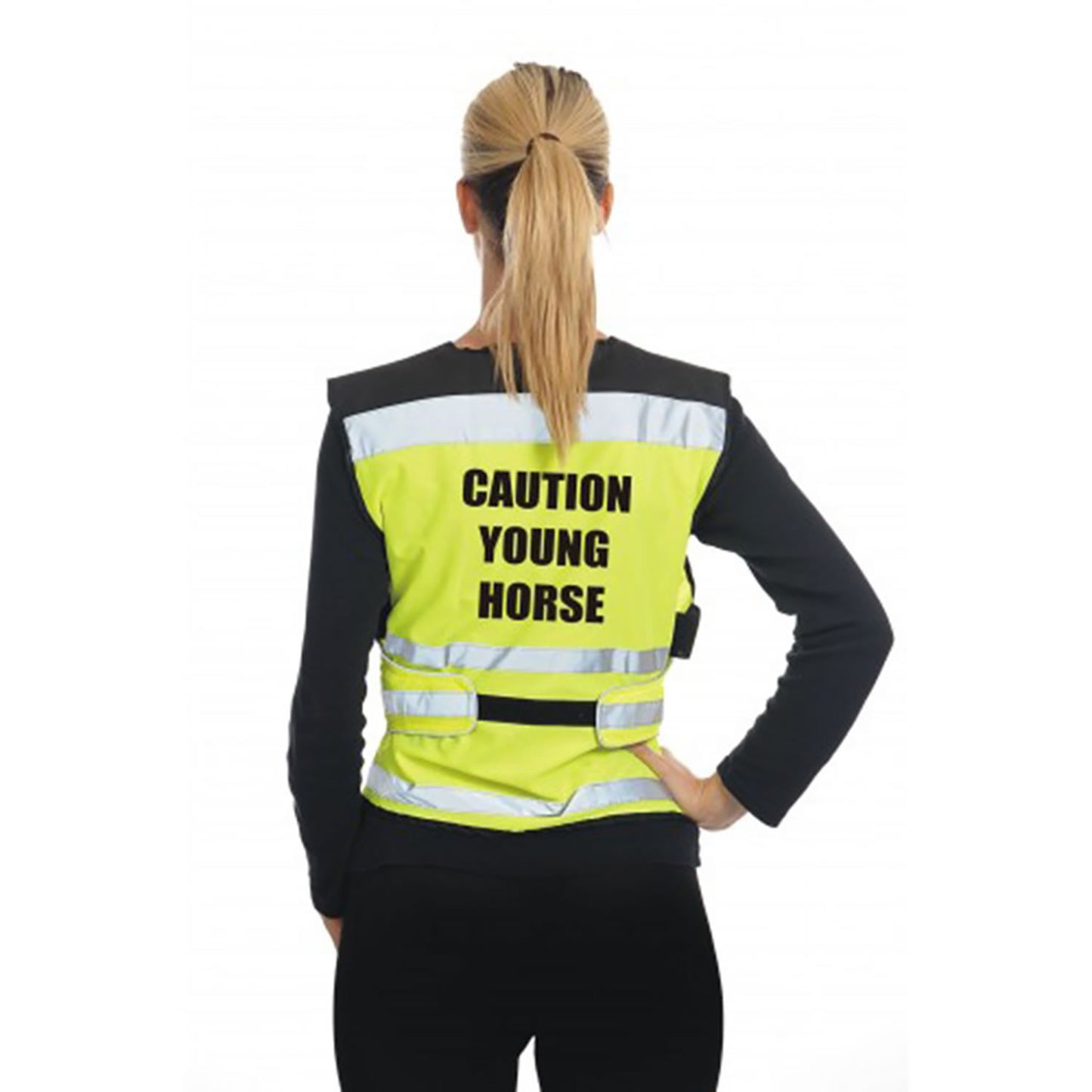 Equisafety Air Waistcoat Caution Young Horse