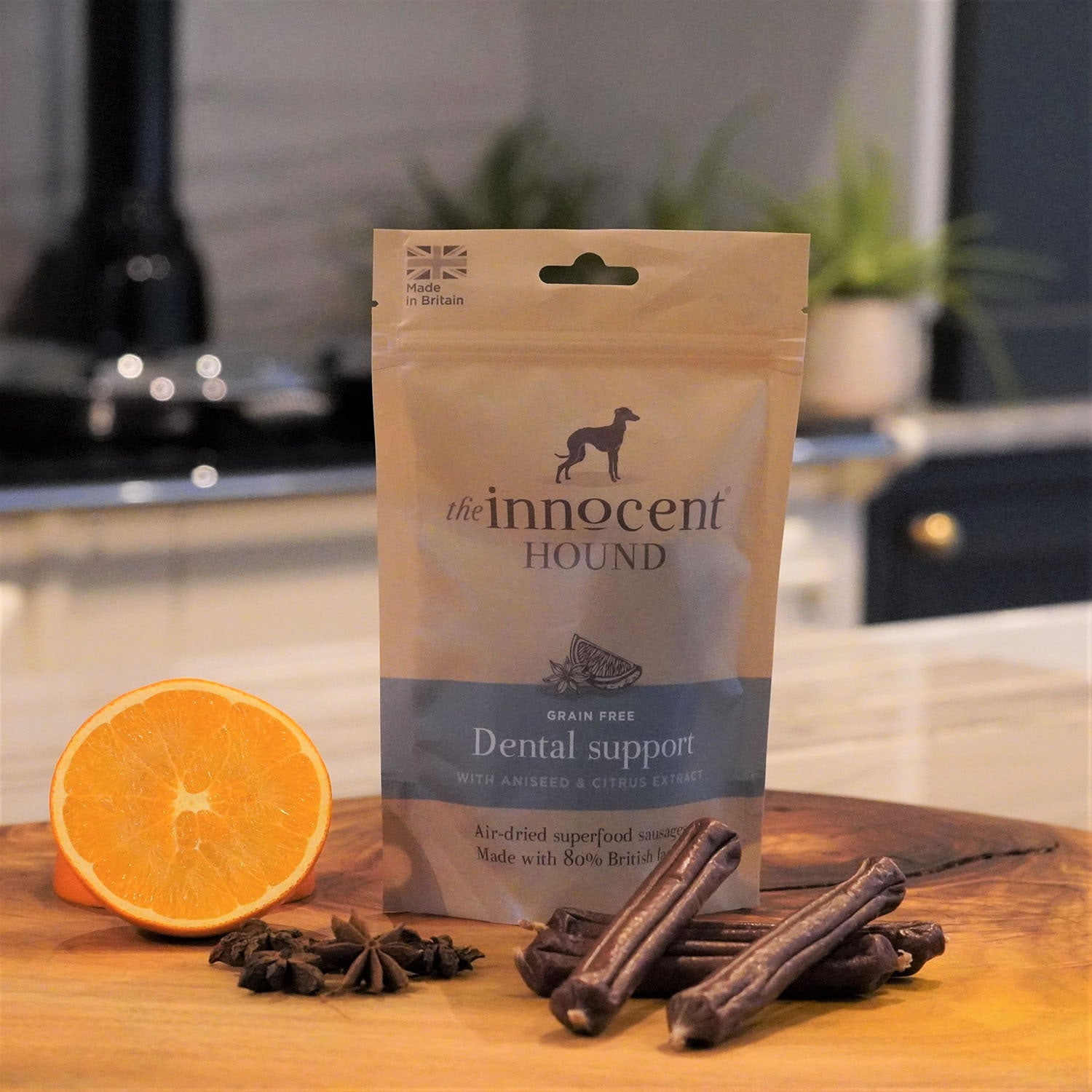 The Innocent Hound Dental Support Sausge Treats