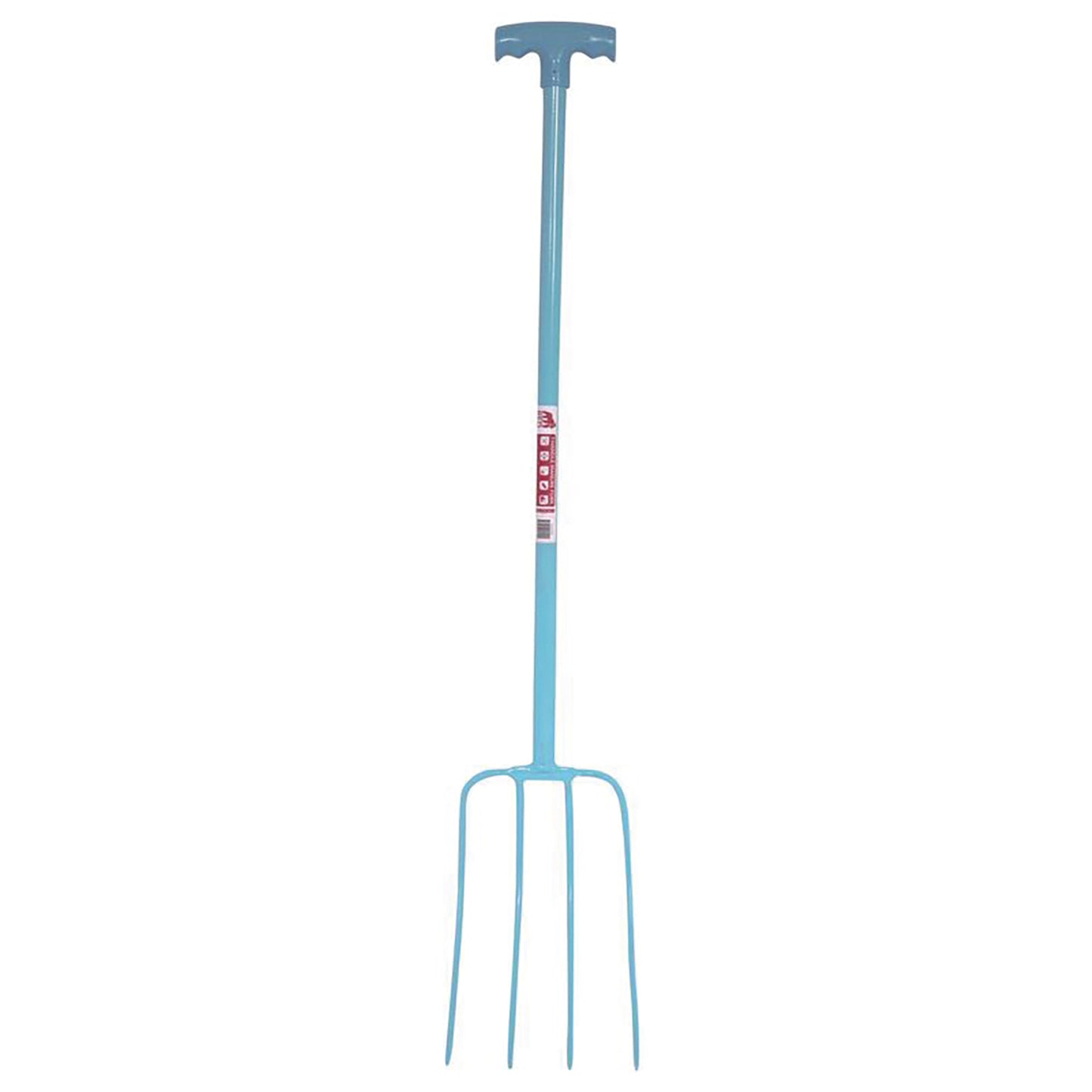 Red Gorilla 4 Prong Manure Fork T-Handle