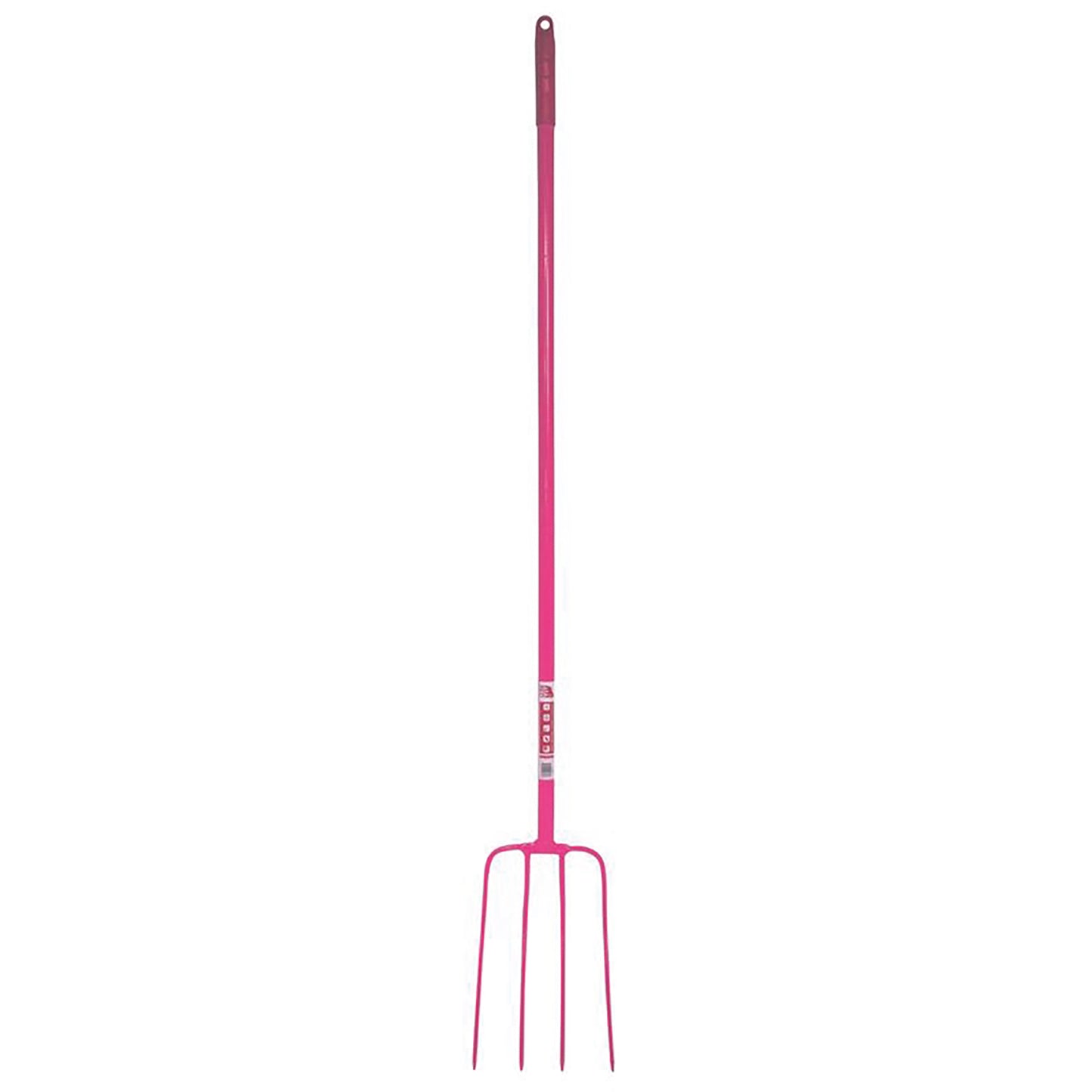 Red Gorilla 4 Prong Manure Fork Straight Handle