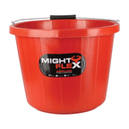 lincoln-mighty-flex-stable-bucket-red-15-litre