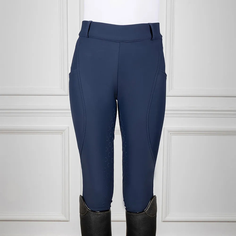 Coldstream Balmore Thermal Riding Tights Navy