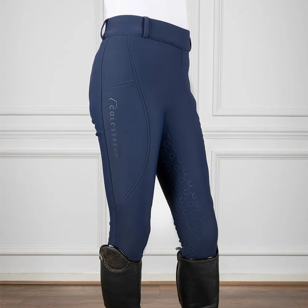 Coldstream Balmore Thermal Riding Tights Navy