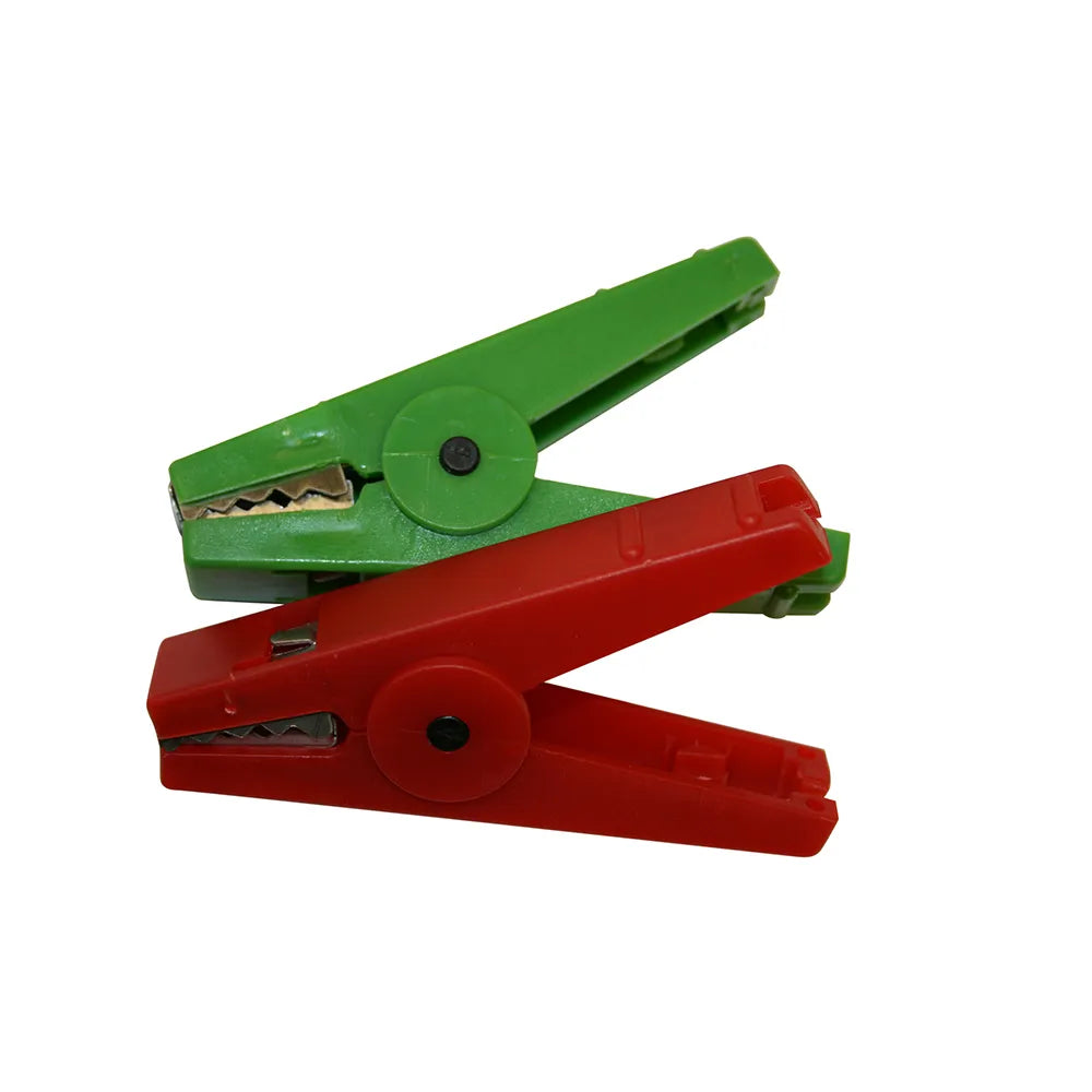 Agrifence Croc Clips - Red/Green - Pk 2