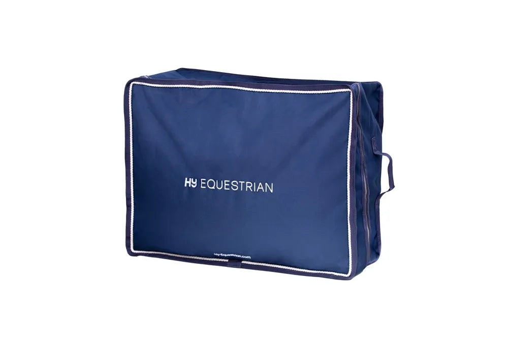 Hy Equestrian Storage Rug Bag - Navy/Grey - 20" x 26" x 28"