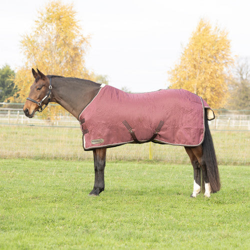 StormX Empra Luxury Show Rug - Burgundy