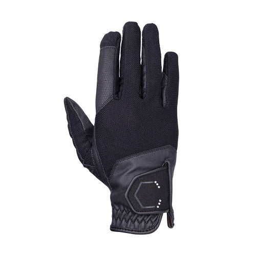 Coldstream Blakelaw Diamante Riding Gloves Black
