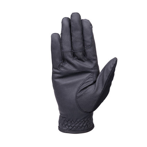Coldstream Blakelaw Diamante Riding Gloves Black