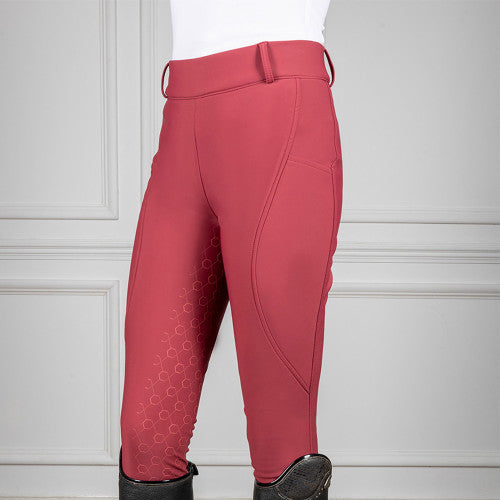 Coldstream Balmore Thermal Riding Tights Burgundy
