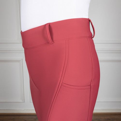 Coldstream Balmore Thermal Riding Tights Burgundy