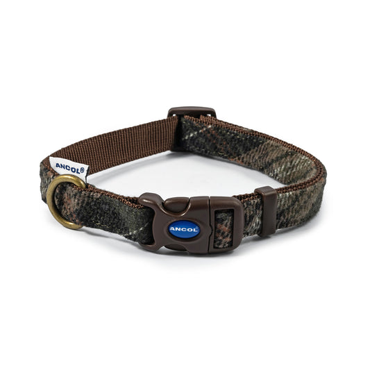 Ancol Heritage Check Country Collar