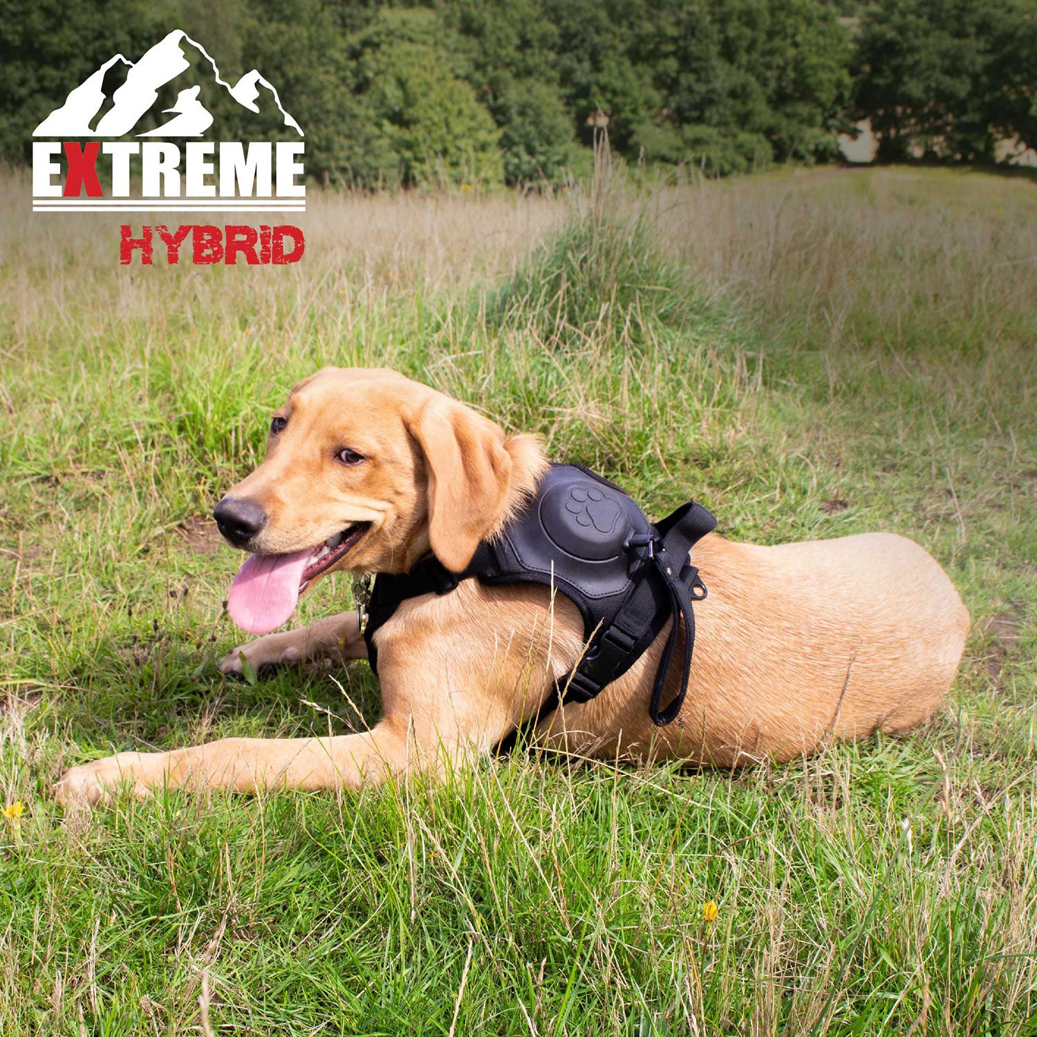 Ancol Extreme Hybrid Harness Tactical Black