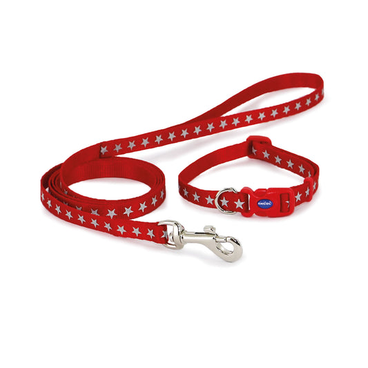 Ancol Small Bite Reflective Collar & Lead