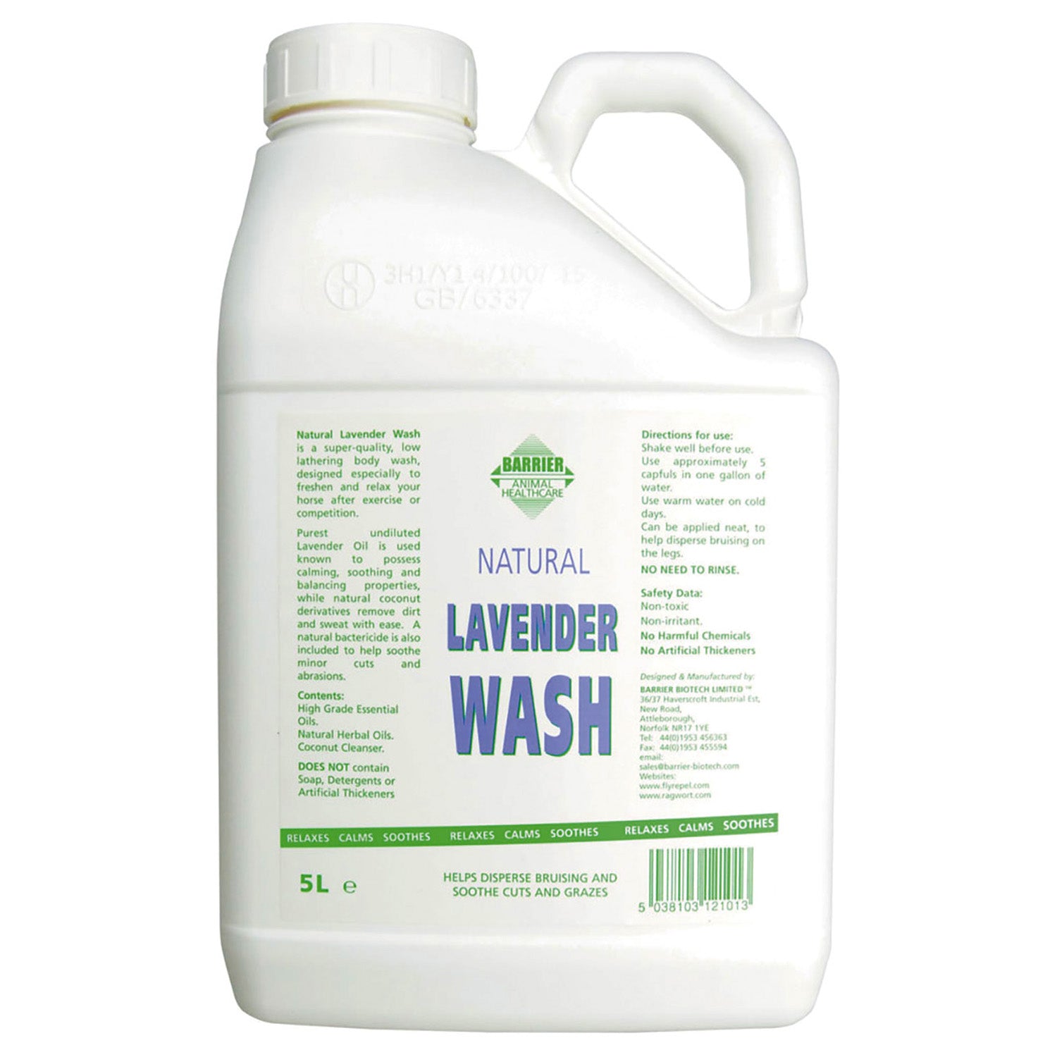 Barrier Animal Health Lavender Wash
