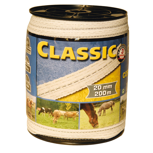 Corral Classic Fencing Tape 200M X 20Mm