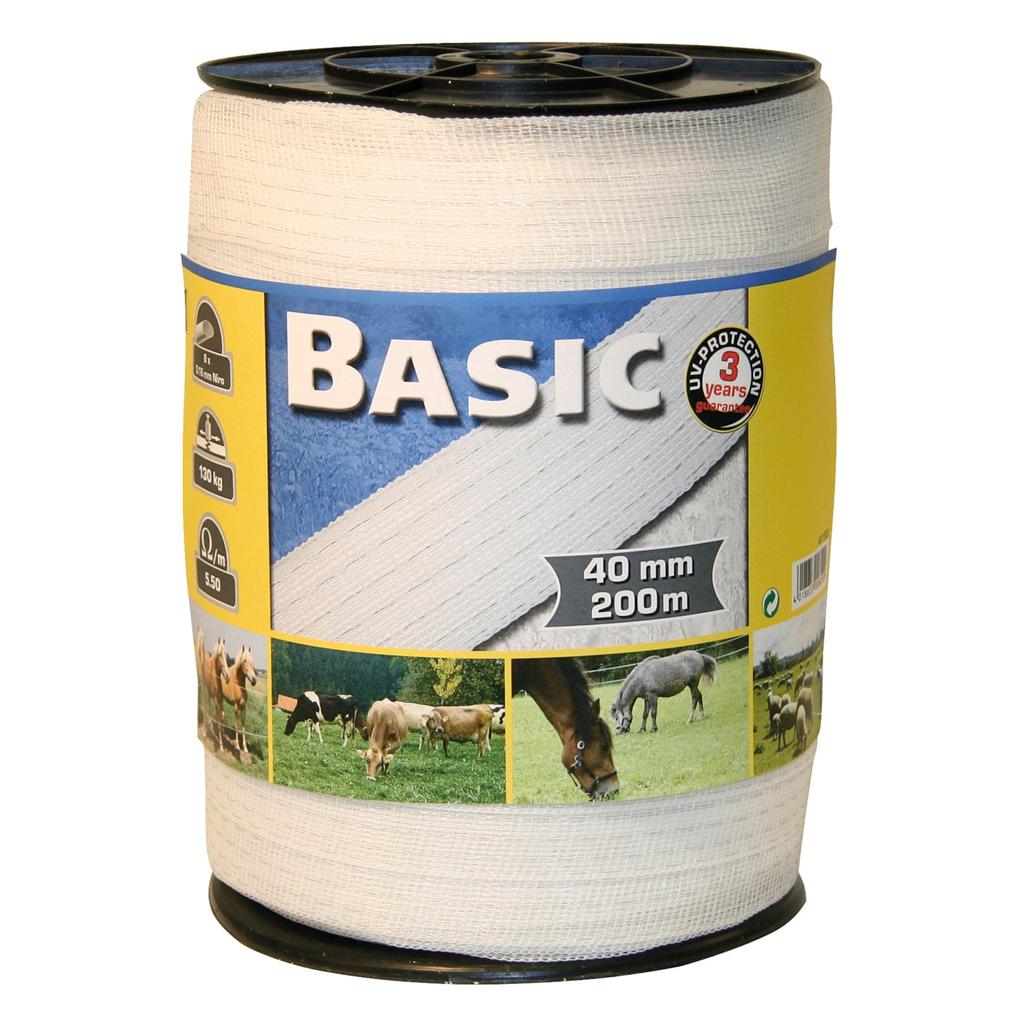 Corral Basic  Fencing Tape 200M X 40Mm