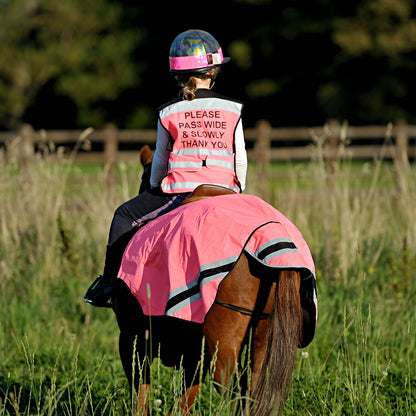 Equisafety Air Waistcoat Please Pass Wide & Slowly
