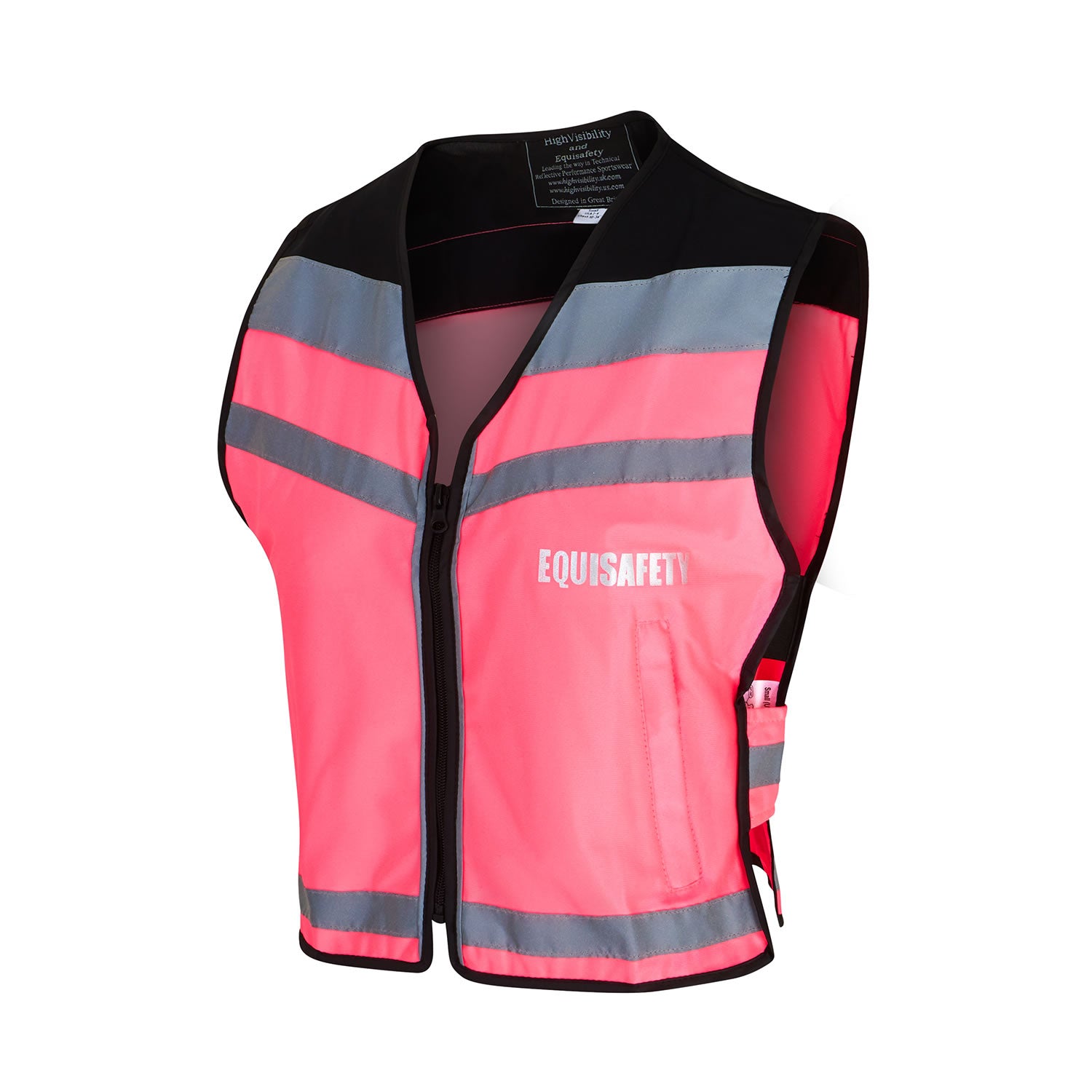 Equisafety Air Waistcoat Please Pass Wide & Slowly