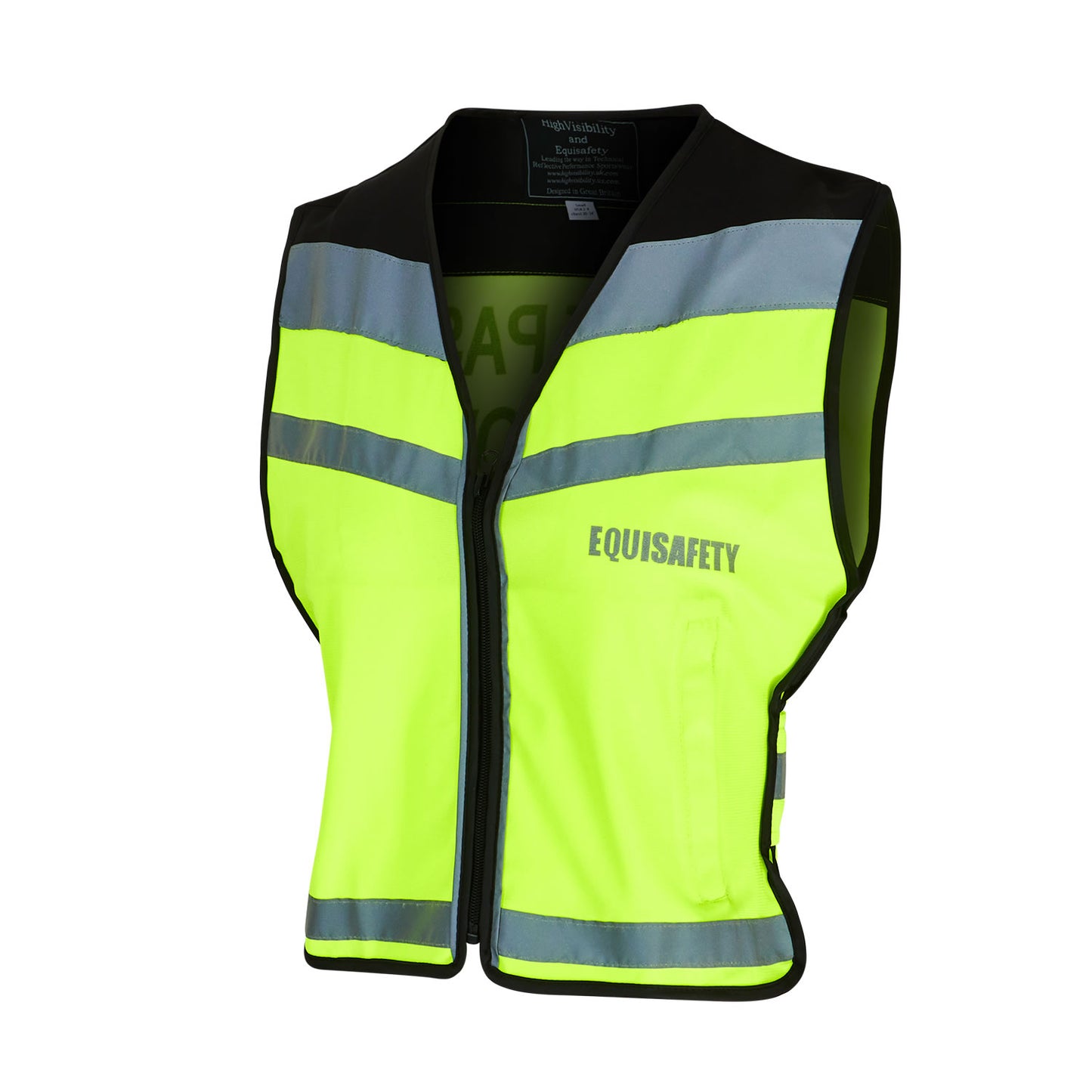 Equisafety Air Waistcoat Please Pass Wide & Slowly