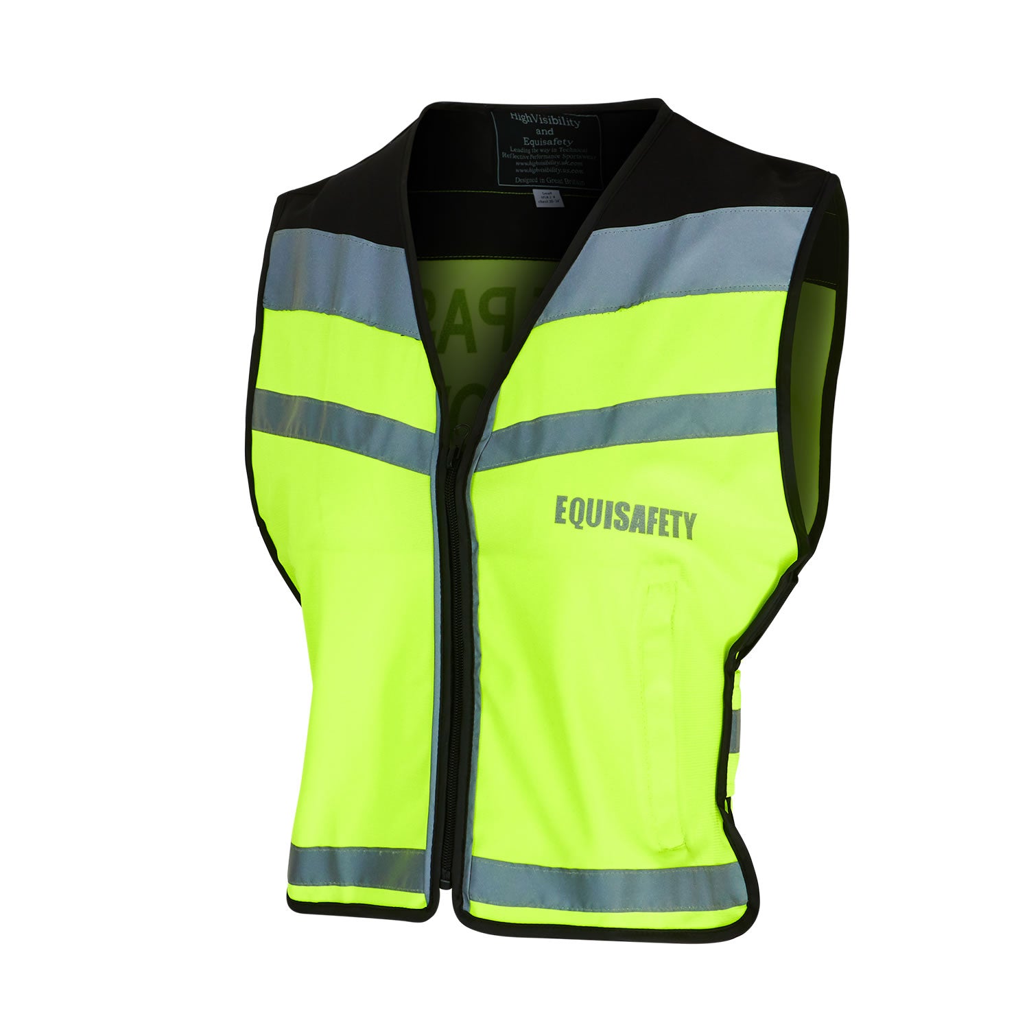 Equisafety Air Waistcoat Please Pass Wide & Slowly