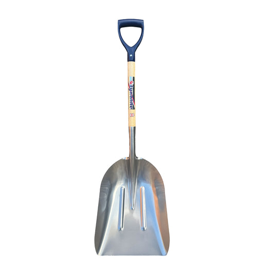 Fynalite Grain Shovel Aluminium D-Grip Ash Handle Asd