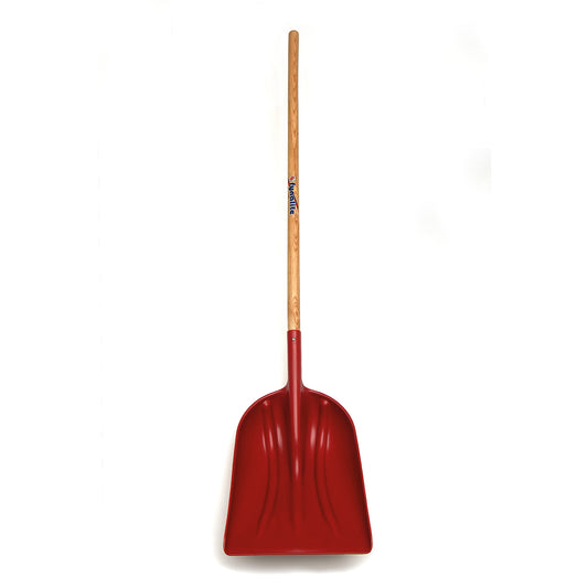 Fynalite Grain Shovel Plastic Long Ash Handle