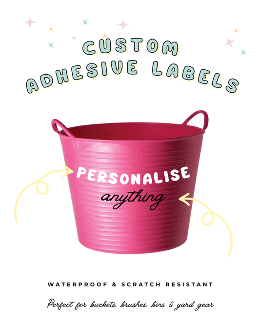Custom Adhesive Letters