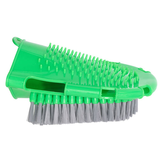 Imperial Riding Grooming Glove With Brush & Massage Side