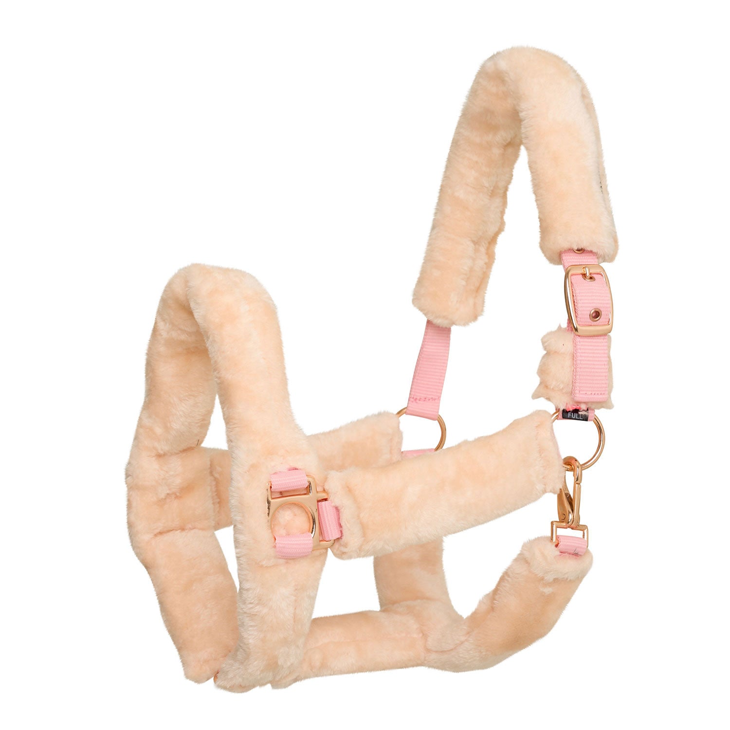 Imperial Riding Headcollar Fur Go Star Bordeaux
