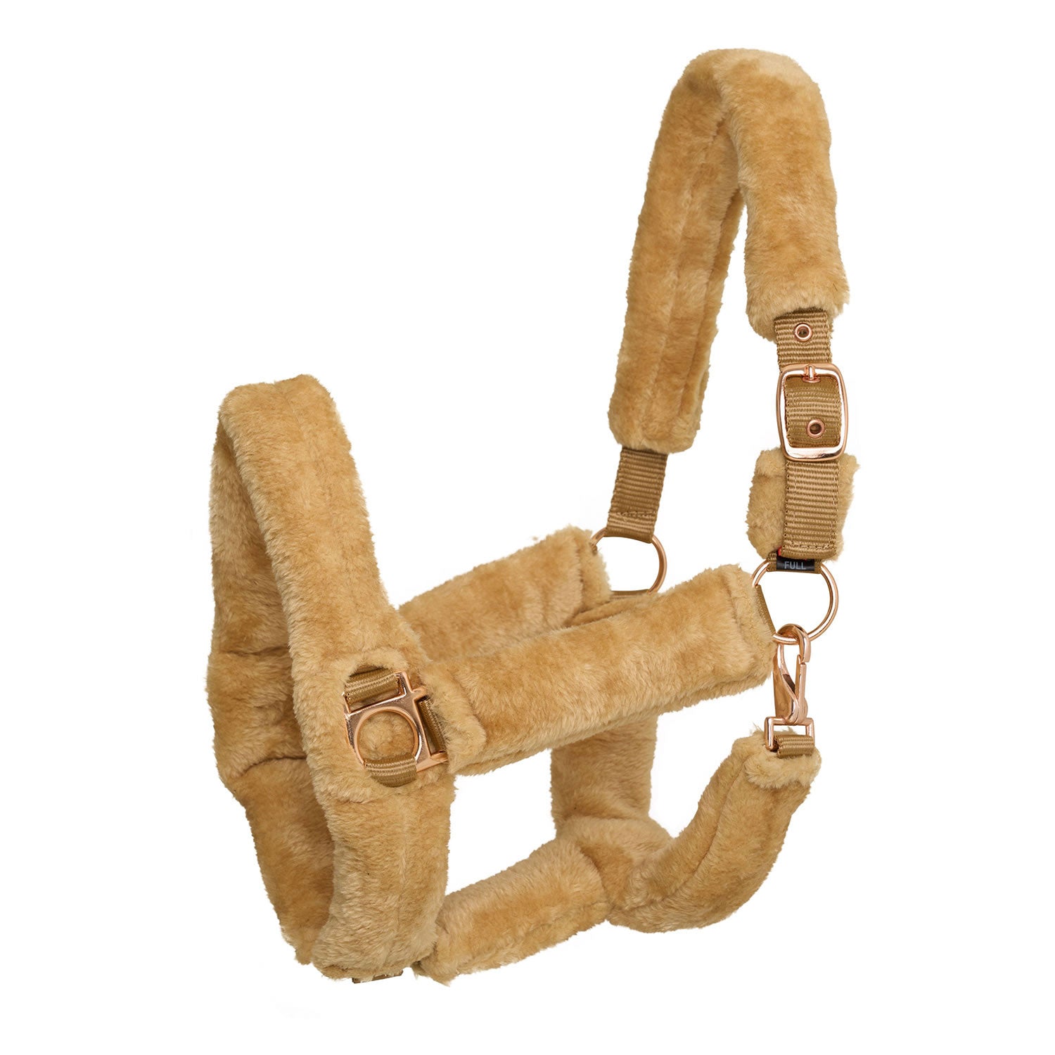 Imperial Riding Headcollar Fur Go Star Bordeaux