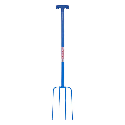 Red Gorilla 4 Prong Manure Fork T-Handle