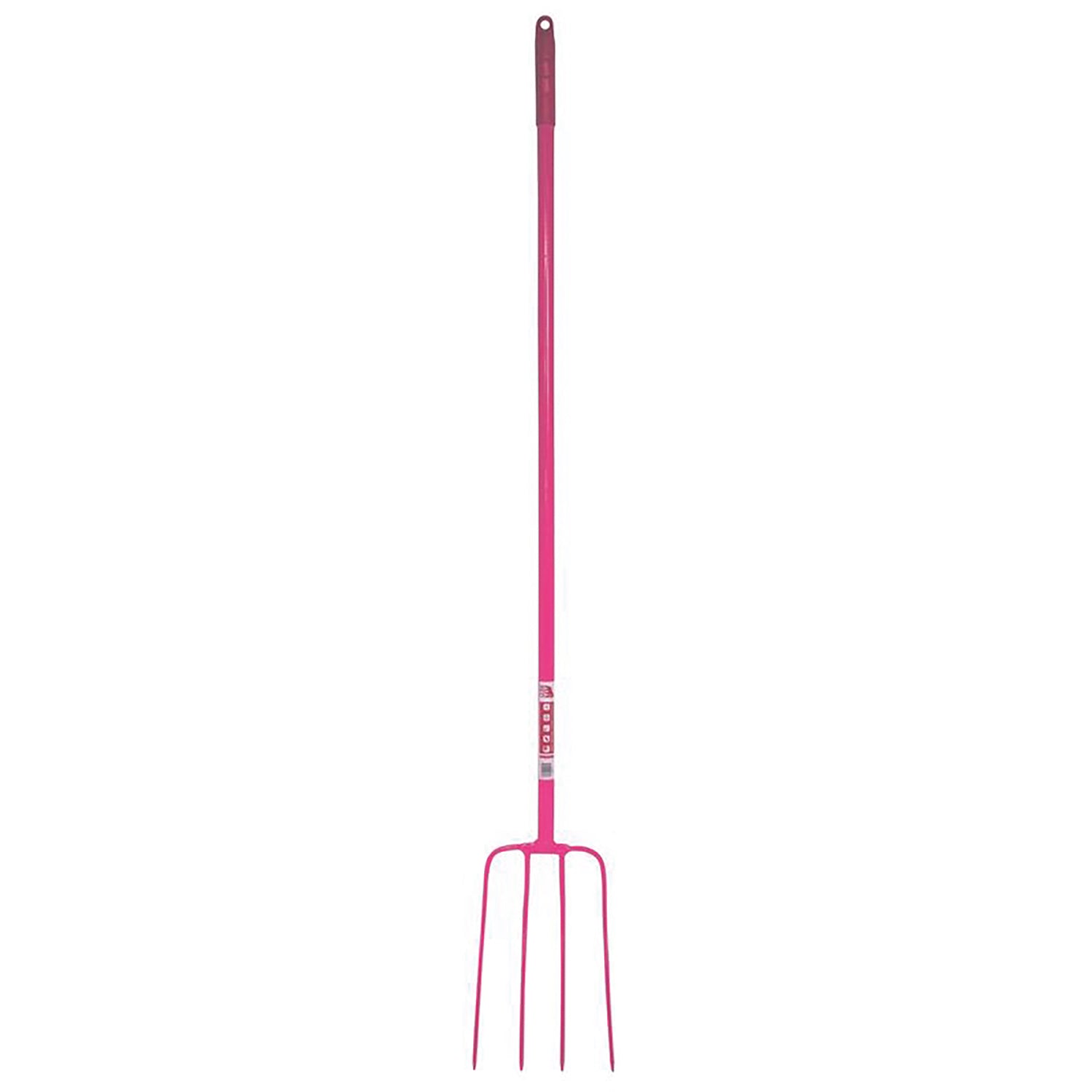 Red Gorilla 4 Prong Manure Fork Straight Handle
