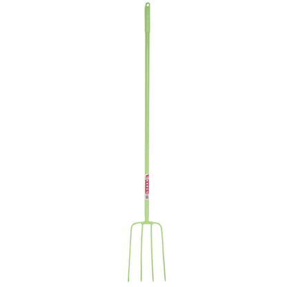 Red Gorilla 4 Prong Manure Fork Straight Handle