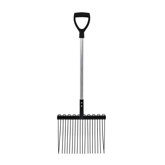 Red Gorilla Shavings Fork D-Grip Short Handle