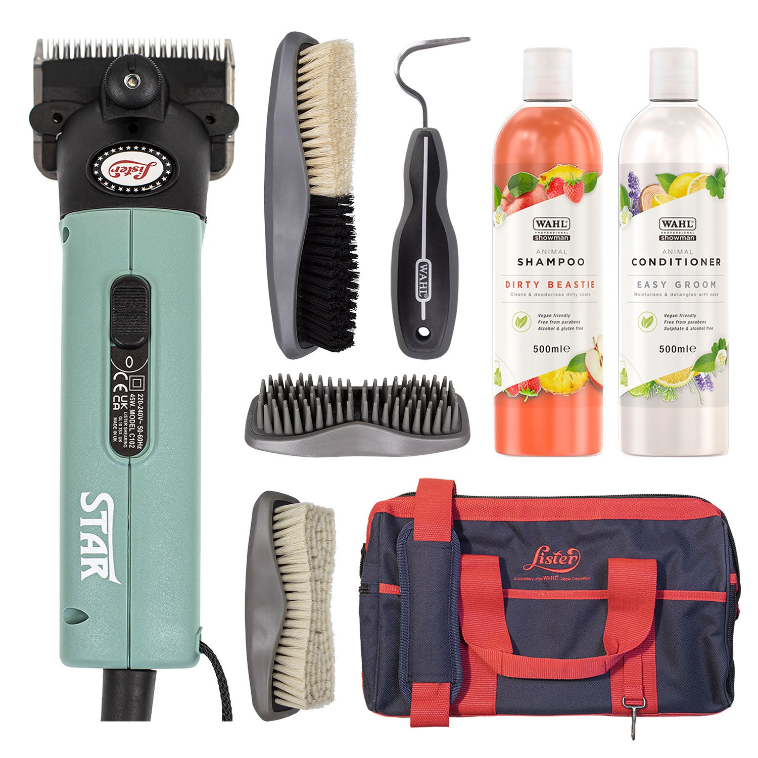 Lister Star Equine Clipper Promo Kit