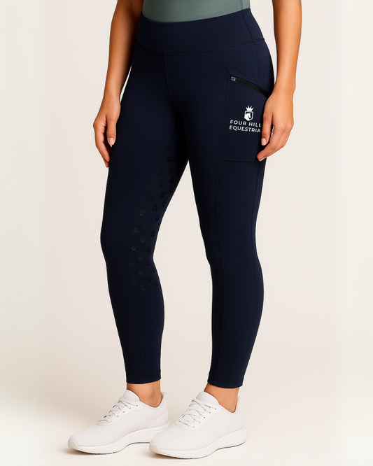 Navy Riding Tights