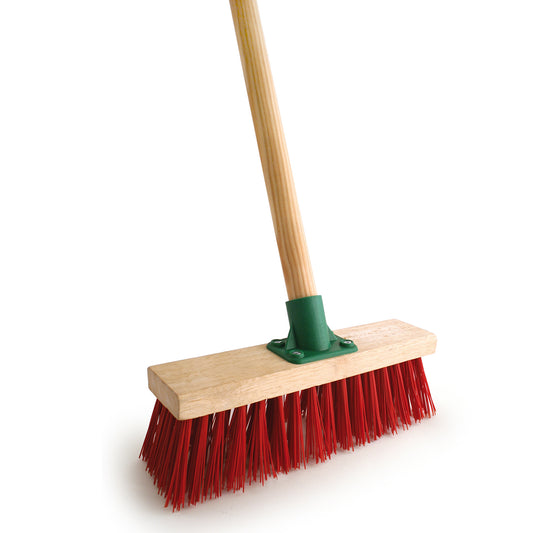 Bentley Brushes Yard Broom Pvc With Fitted Handle