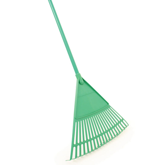 Bentley Brushes Stable Rake Plastic Green