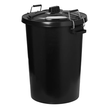 Prostable Dustbin with Locking Lid