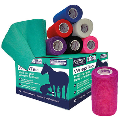 Vetset Wraptec Cohesive Bandage 100Mm