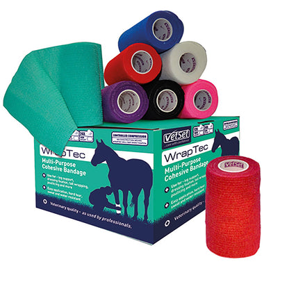 Vetset Wraptec Cohesive Bandage 100Mm