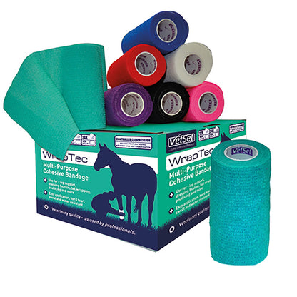 Vetset Wraptec Cohesive Bandage 100Mm
