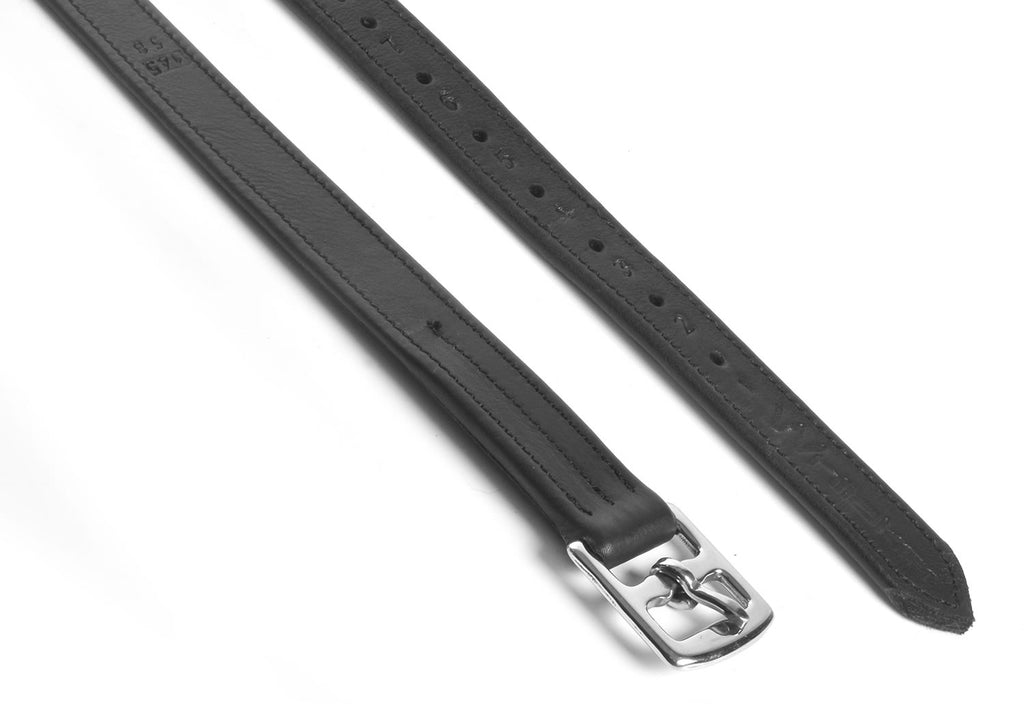 Whitaker Stirrup Leathers Black