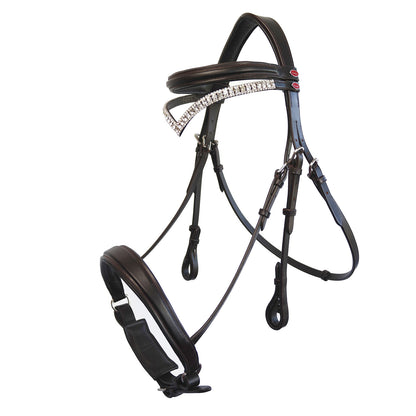 Whitaker Lynton Snaffle Bridle with Spare Browband